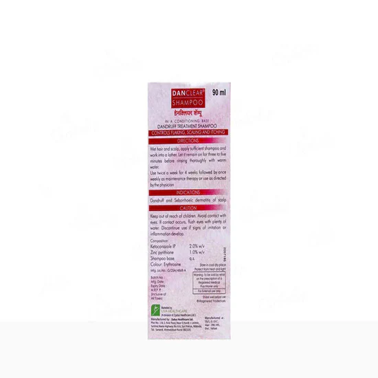 Danclear Shampoo 90ml, - Image 5
